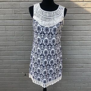 Chelsea & Violet Sleeveless Cotton Sheath Dress Size S